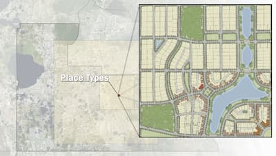 Place Types map